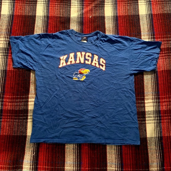 Vintage 1990’s Kanas Jayhawks Tee - Picture 1 of 3